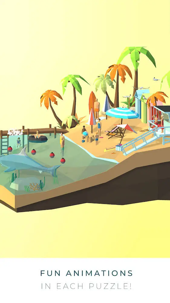 Screenshot of the 3D Miniworld Puzzles app