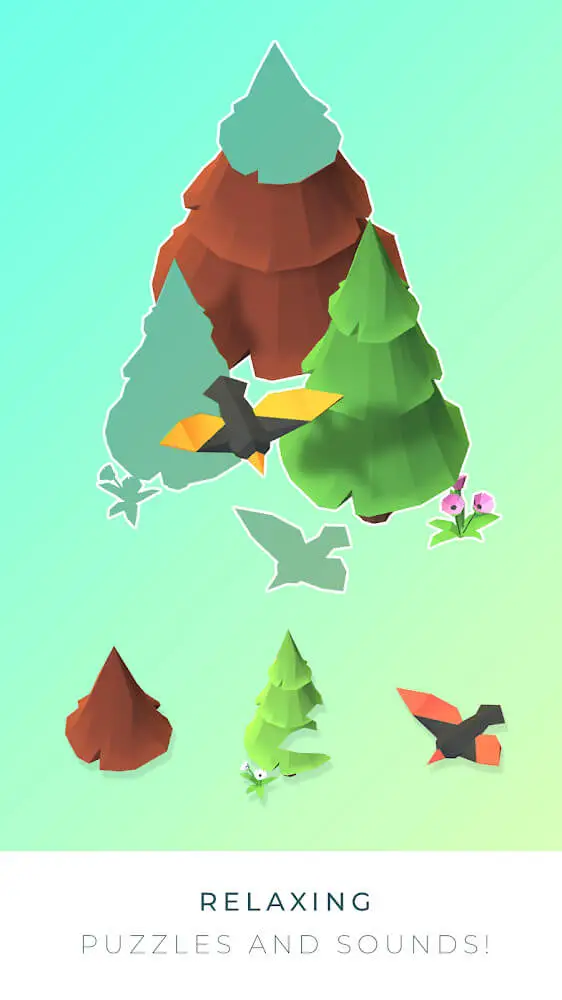 Screenshot of the 3D Miniworld Puzzles app