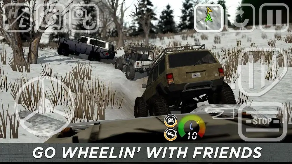 Screenshot of the 4x4 Mania: SUV Racing game