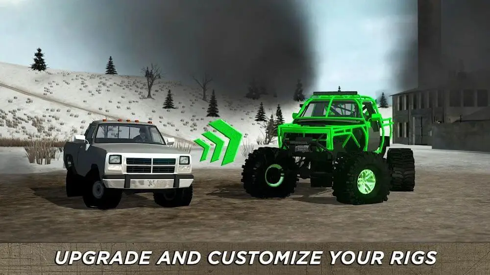 Screenshot of the 4x4 Mania: SUV Racing game