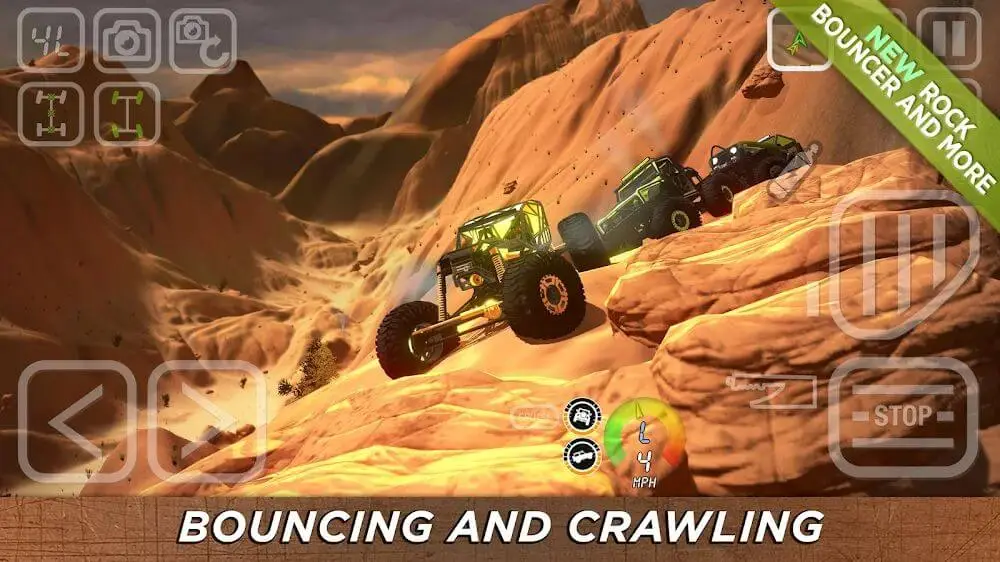 Screenshot of the 4x4 Mania: SUV Racing game