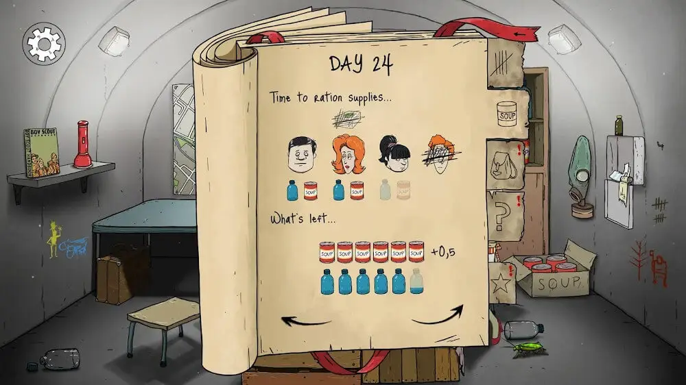 Screenshot of the 60 Seconds! Reatomized game