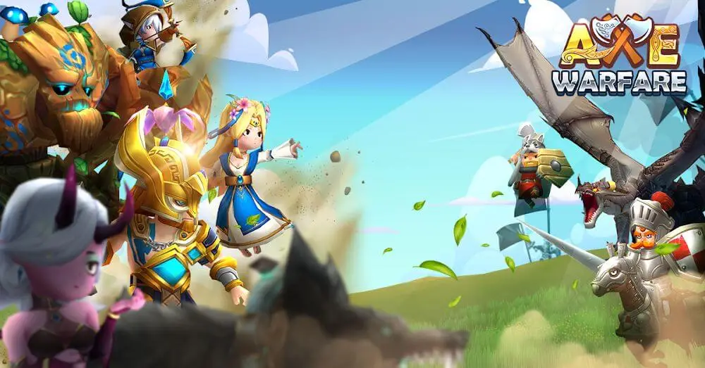 Screenshot of the AXE: Warfare game