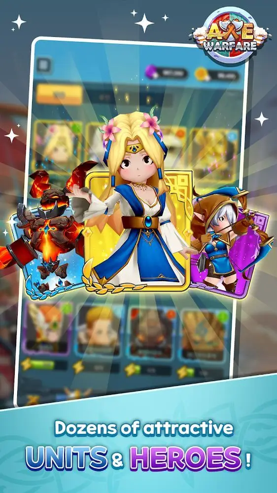 Screenshot of the AXE: Warfare game