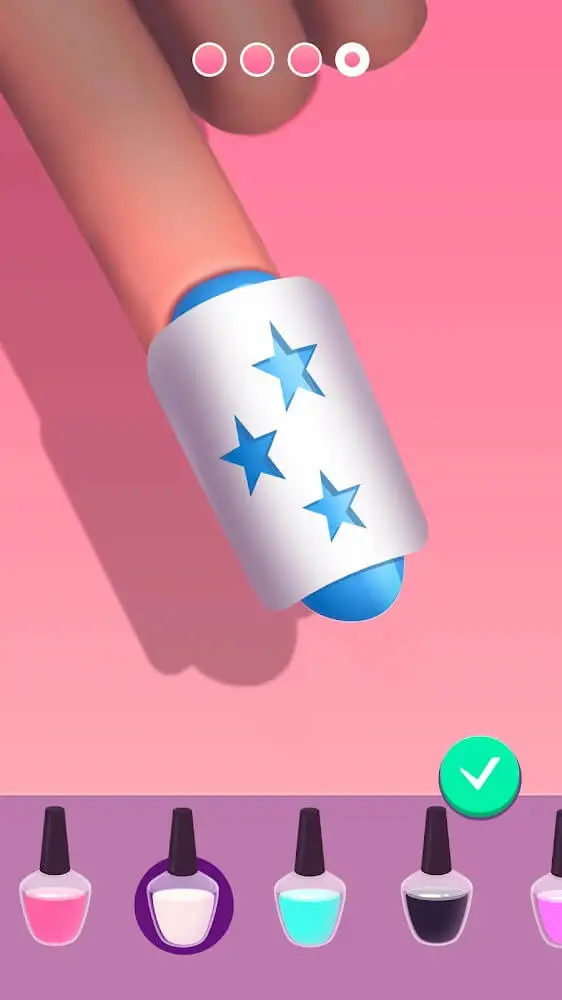 Screenshot of the Acrylic Nails! app