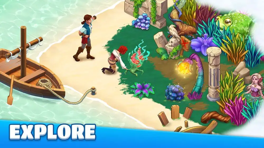 Screenshot of the Adventure Bay game