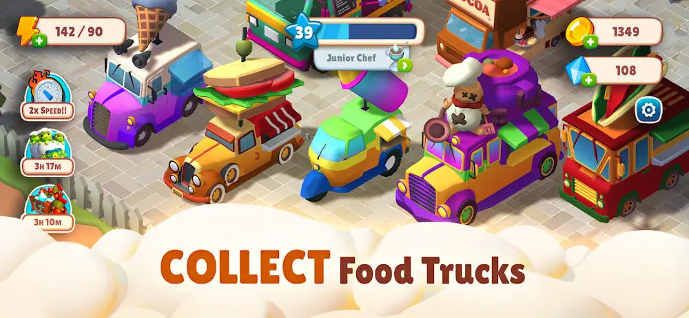 Screenshot of the Adventure Chef: Merge Explorer game