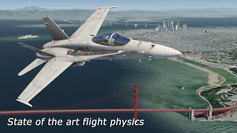 Screenshot of the Aerofly 2 Flight Simulator game