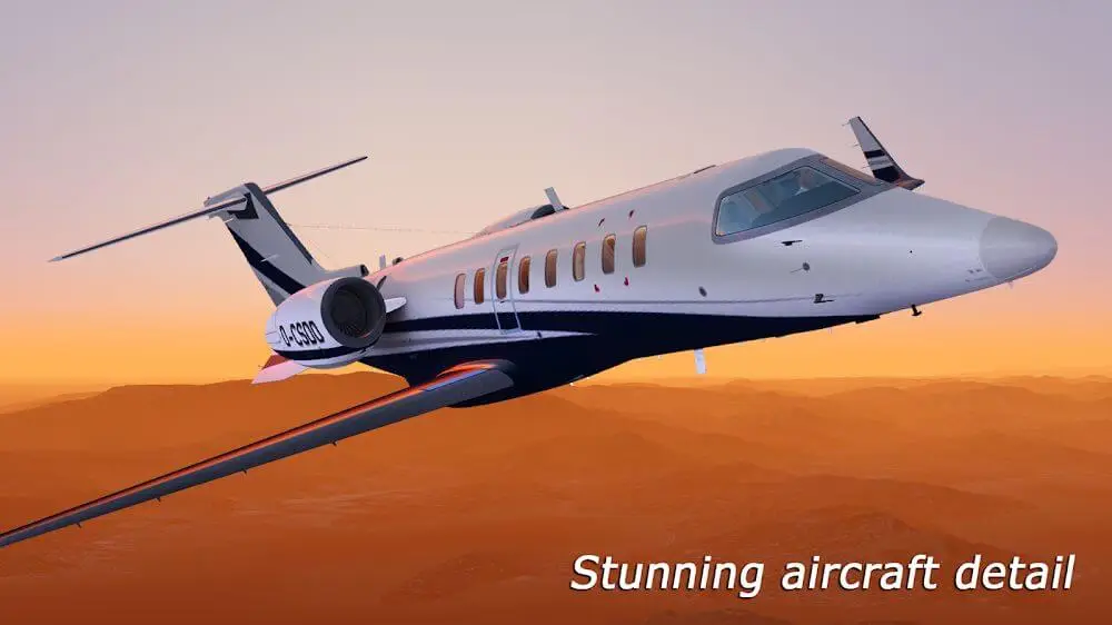 Screenshot of the Aerofly 2 Flight Simulator game