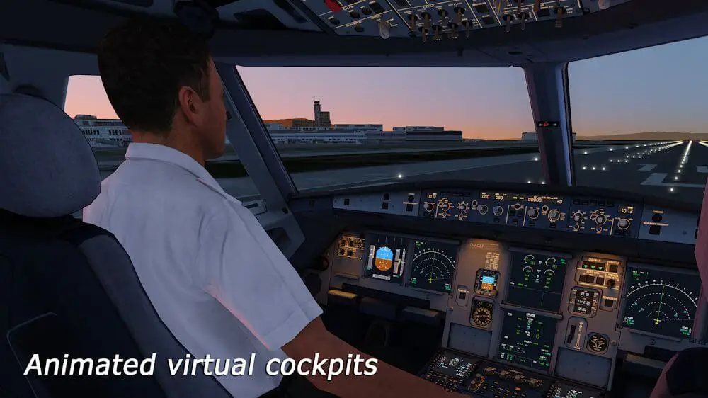 Screenshot of the Aerofly 2 Flight Simulator game