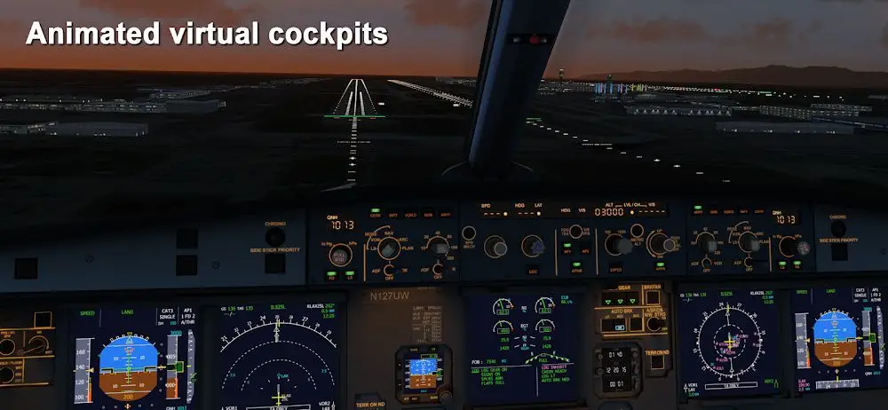 Screenshot of the Aerofly FS 2021 game