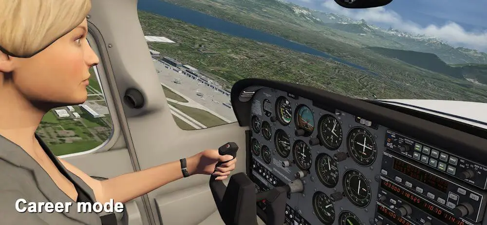 Screenshot of the Aerofly FS 2022 game
