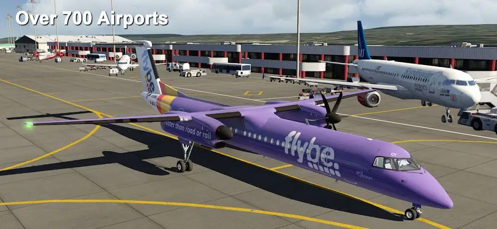 Screenshot of the Aerofly FS 2022 game