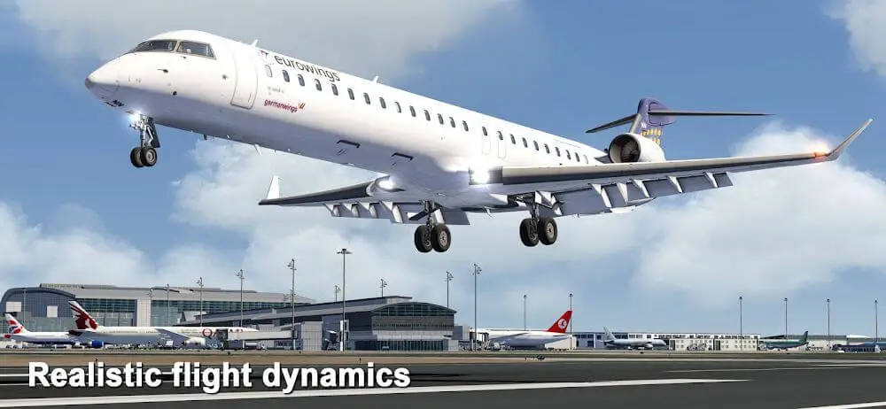 Screenshot of the Aerofly FS 2022 game