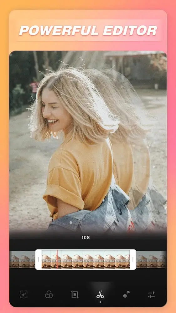 Screenshot of the Aesthetic Video Editor: Videap (Fito.ly) app