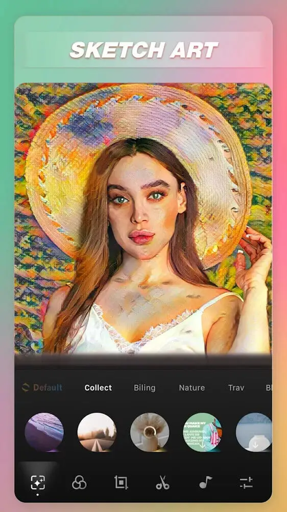 Screenshot of the Aesthetic Video Editor: Videap (Fito.ly) app