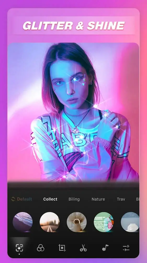 Screenshot of the Aesthetic Video Editor: Videap (Fito.ly) app
