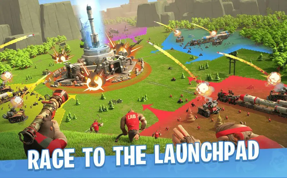 Screenshot of the Age of Apes game