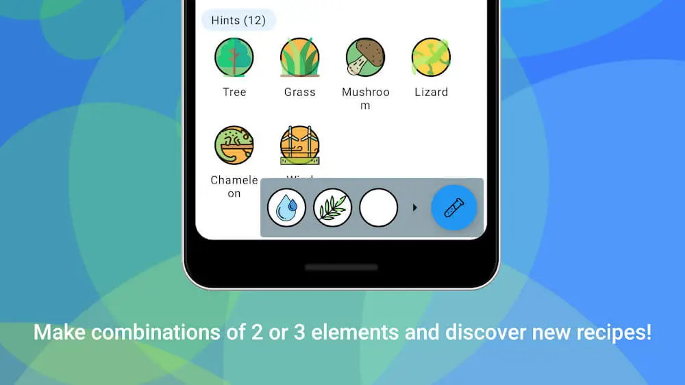 Screenshot of the Alchemy Merge game