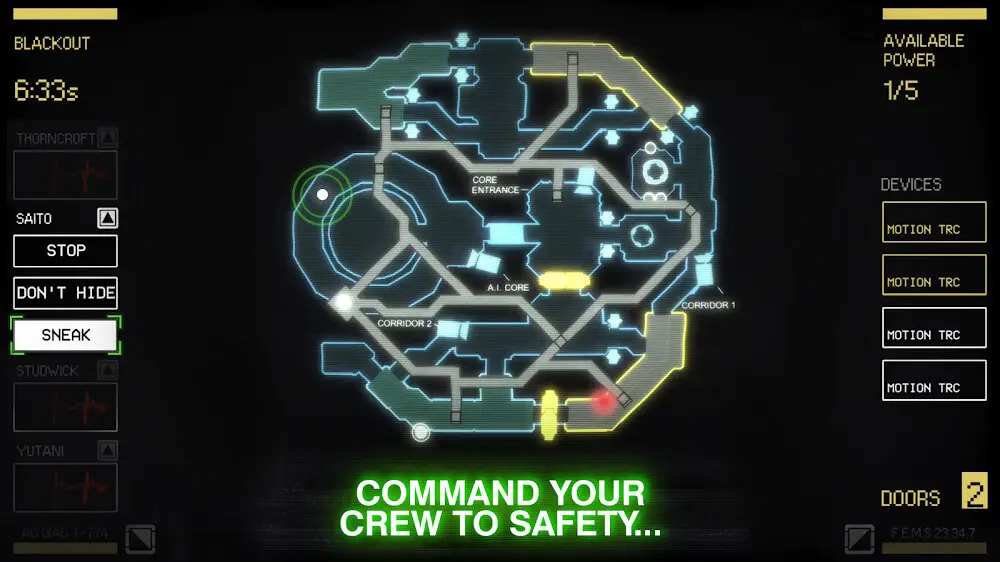 Screenshot of the Alien: Blackout game