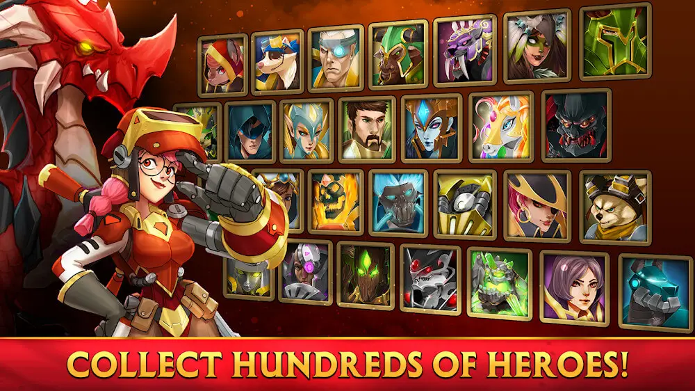 Screenshot of the Alliance: Heroes of the Spire game