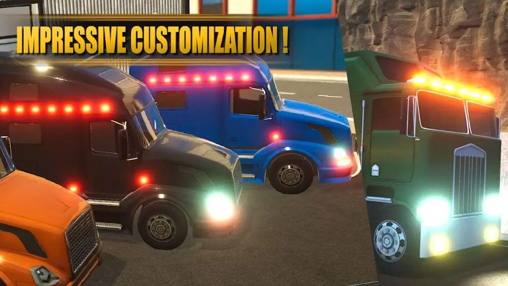 Screenshot of the American Truck Simulator 2022 game