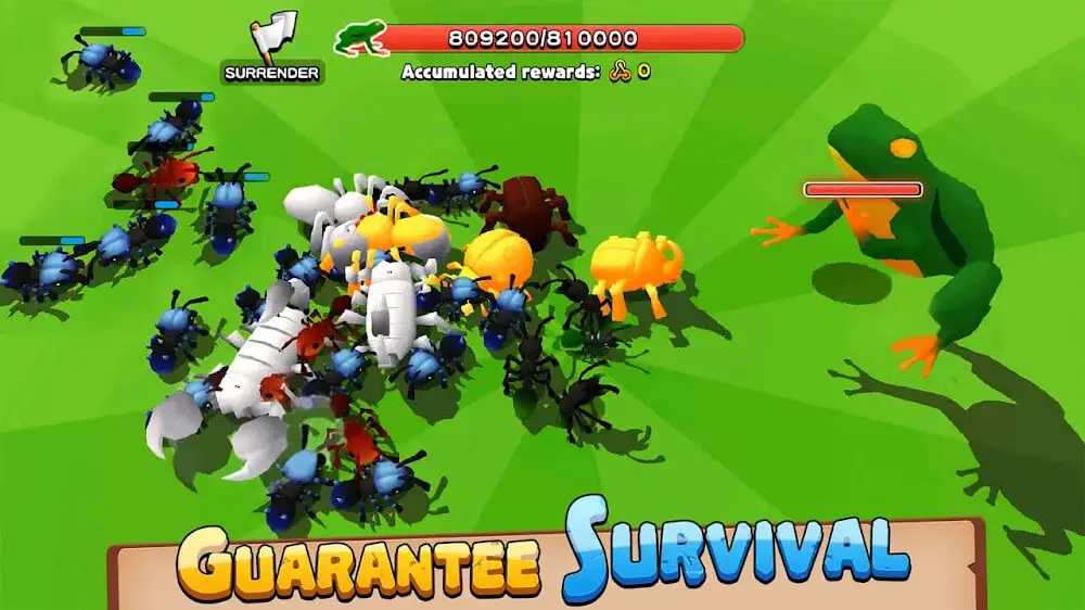 Screenshot of the Ants: Kingdom Simulator 3D game