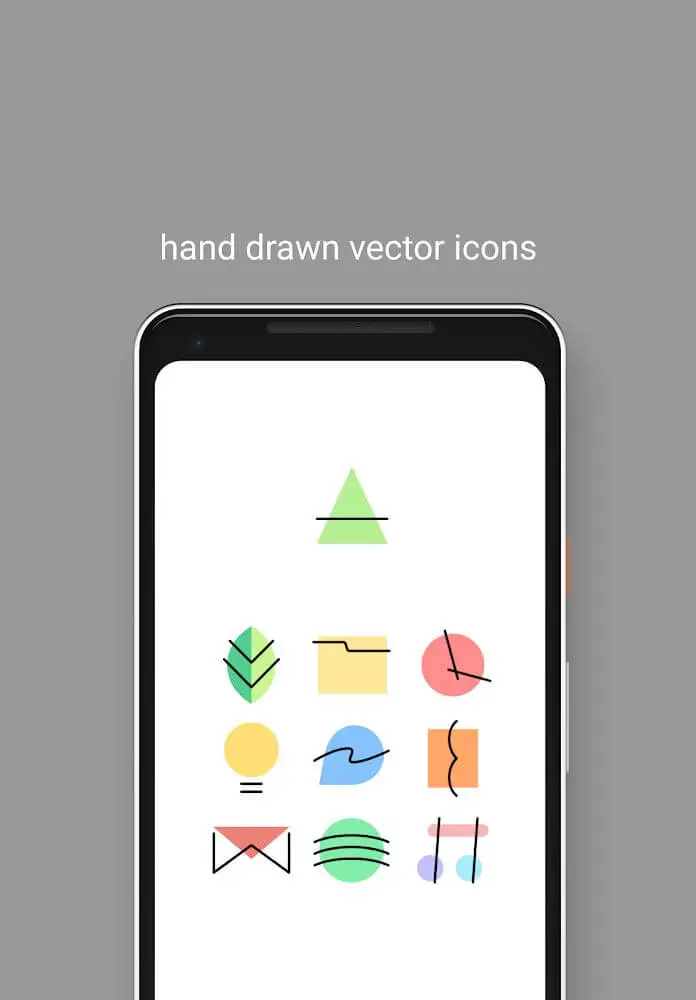 Screenshot of the Appstract Icon Pack app