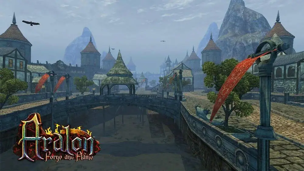 Screenshot of the Aralon: Forge and Flame 3d RPG game