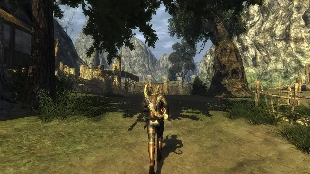 Screenshot of the Aralon: Forge and Flame 3d RPG game
