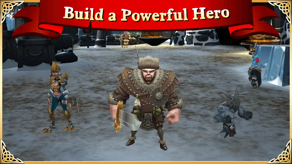 Screenshot of the Arcane Legends MMO game