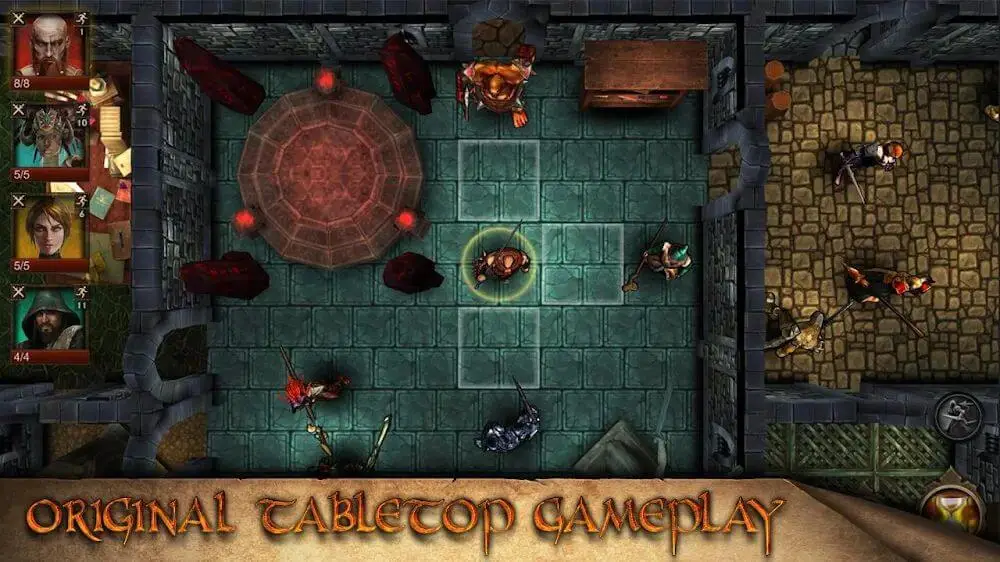 Screenshot of the Arcane Quest HD game