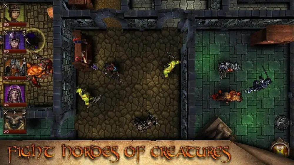 Screenshot of the Arcane Quest HD game