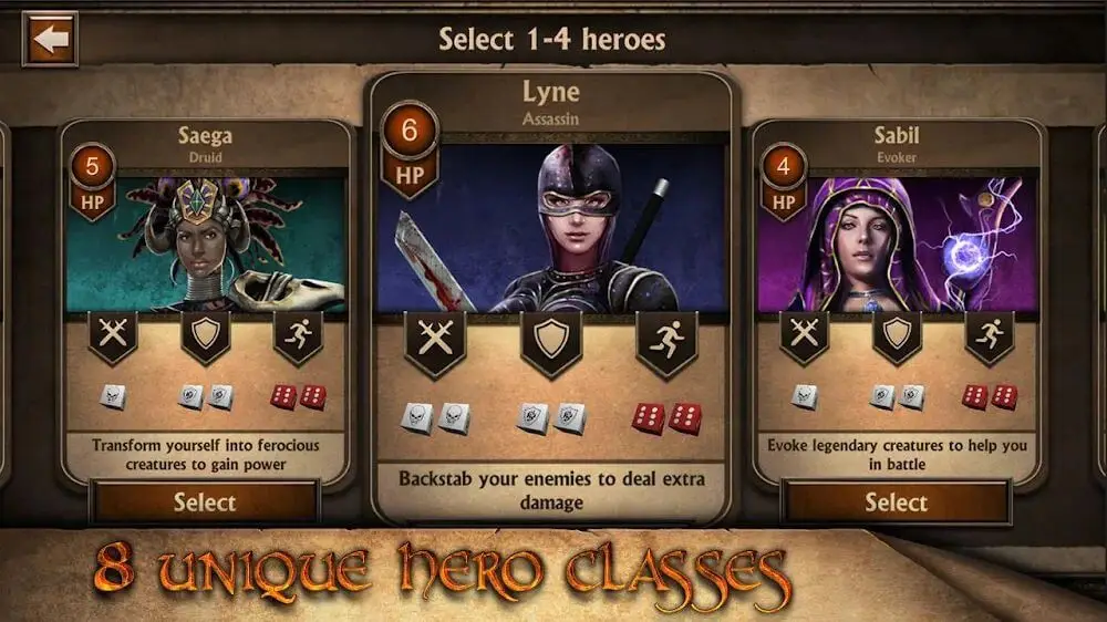 Screenshot of the Arcane Quest HD game