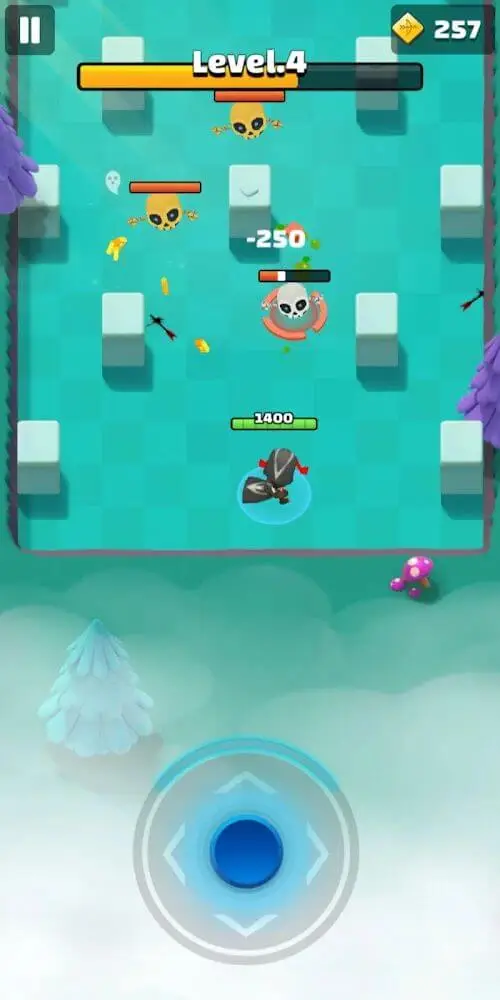 Screenshot of the Archer Legend app