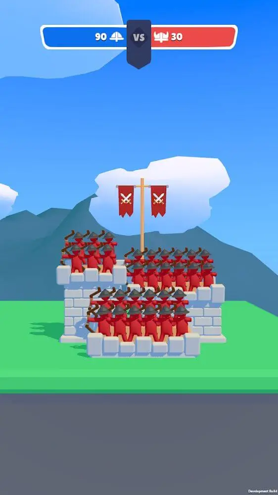 Screenshot of the Archery Bastions app