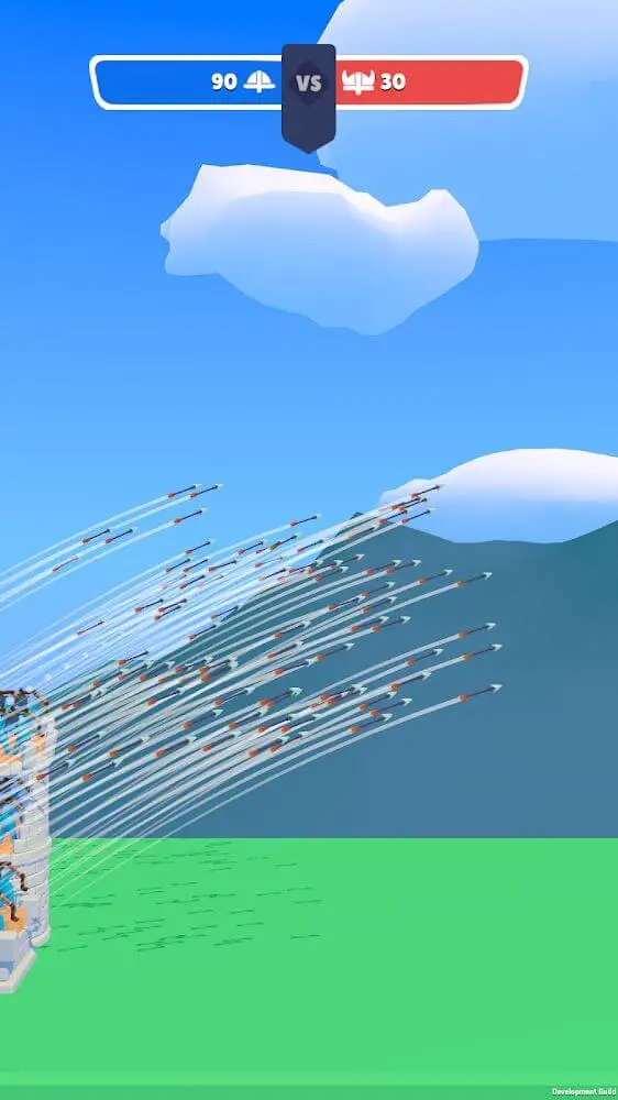 Screenshot of the Archery Bastions app