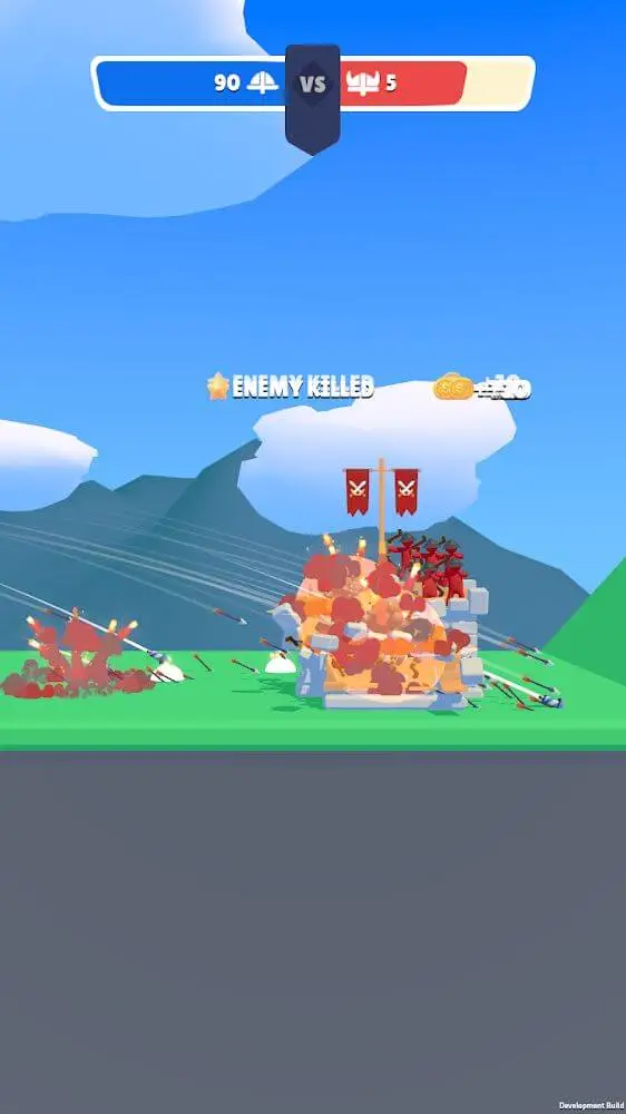 Screenshot of the Archery Bastions app