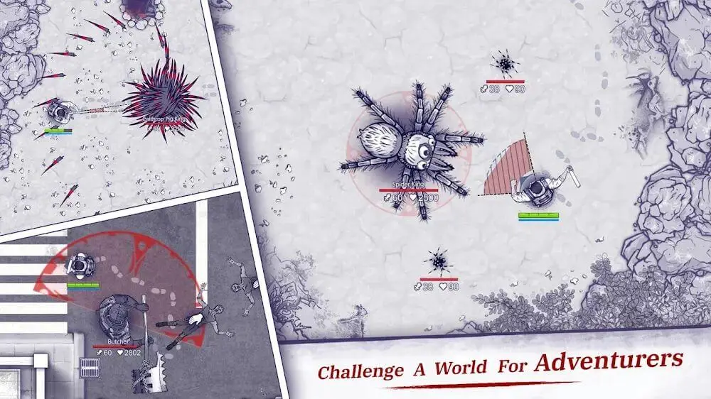 Screenshot of the Ares Virus game