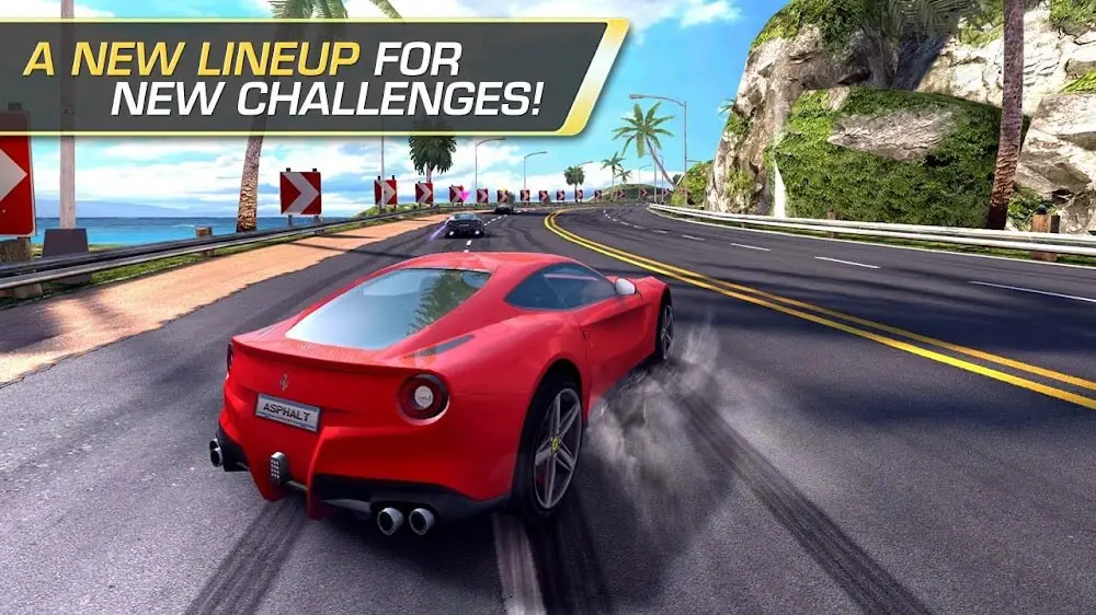 Screenshot of the Asphalt 7: Heat game