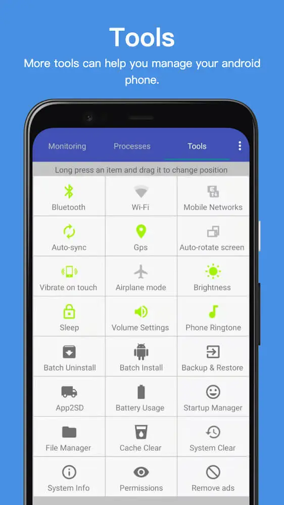 Screenshot of the Assistant Pro for Android app