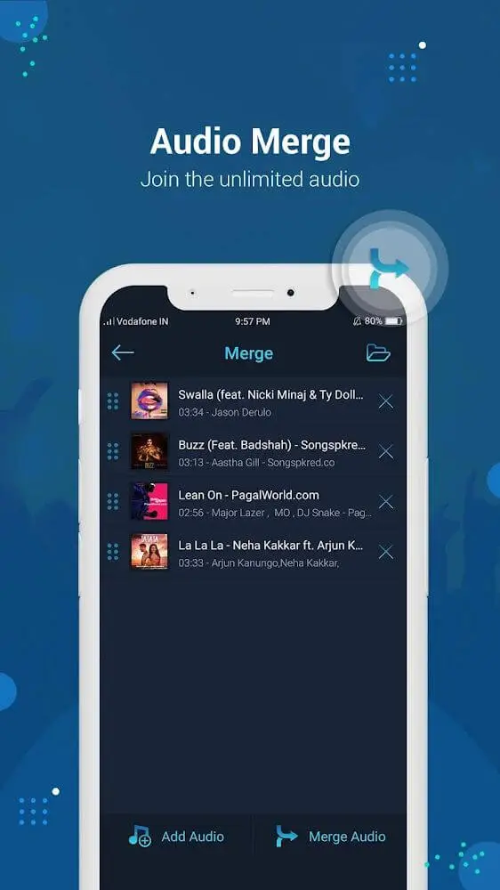 Screenshot of the Audio Editor app