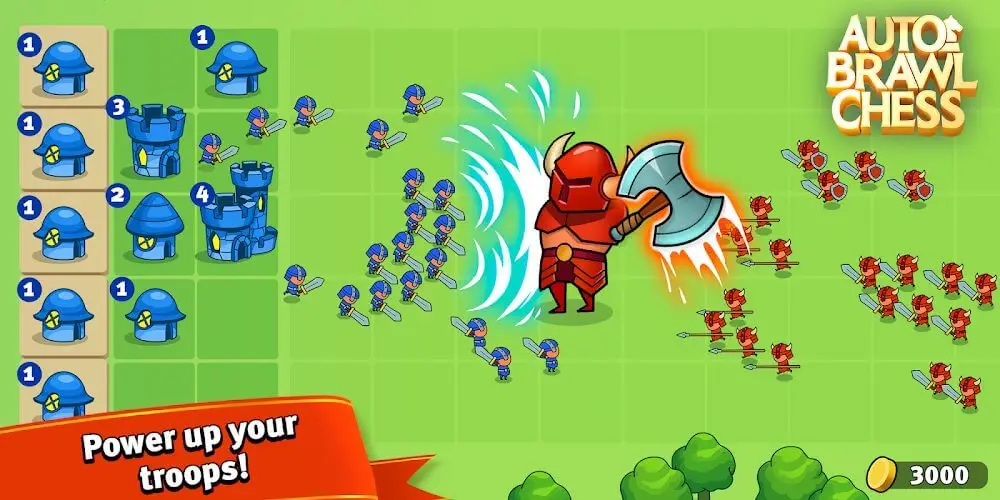 Screenshot of the Auto Brawl Chess game