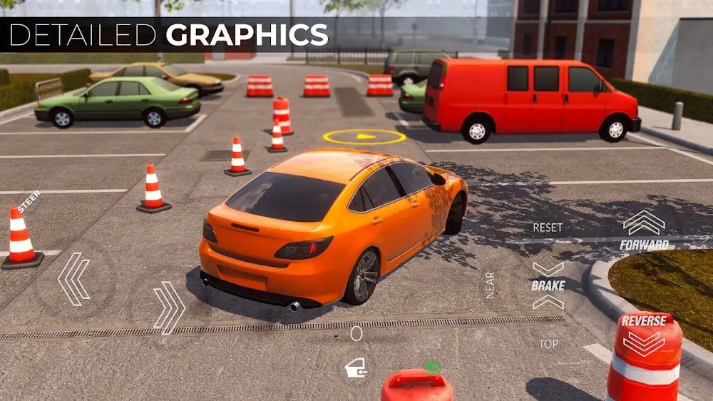 Screenshot of the Backyard Parking - Stage Two game
