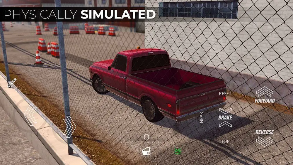 Screenshot of the Backyard Parking - Stage Two game