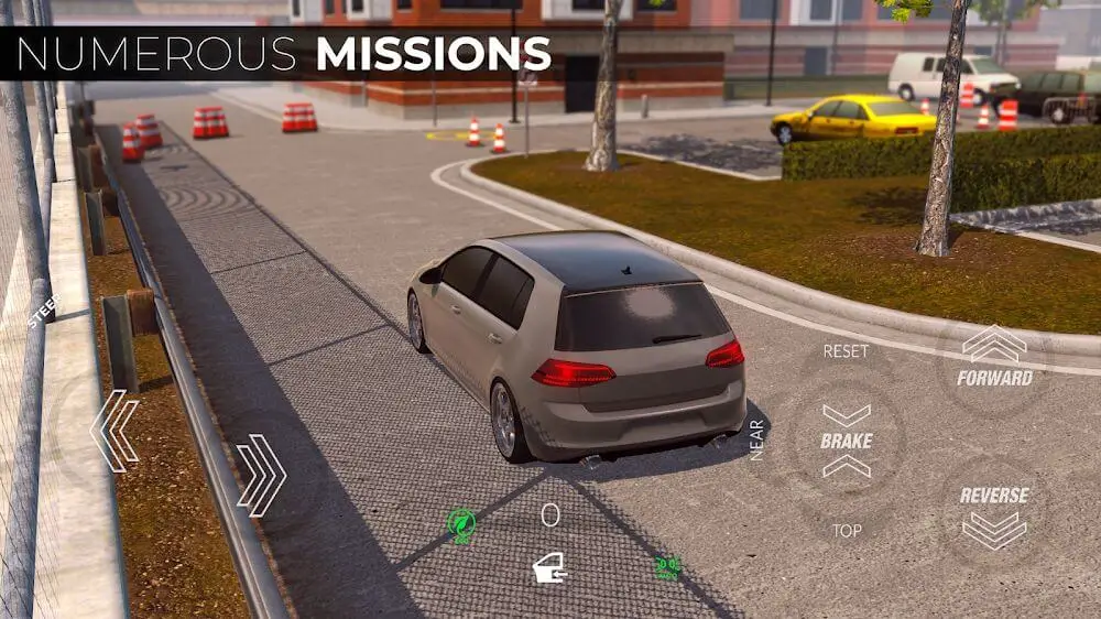 Screenshot of the Backyard Parking - Stage Two game