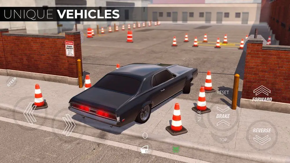 Screenshot of the Backyard Parking - Stage Two game