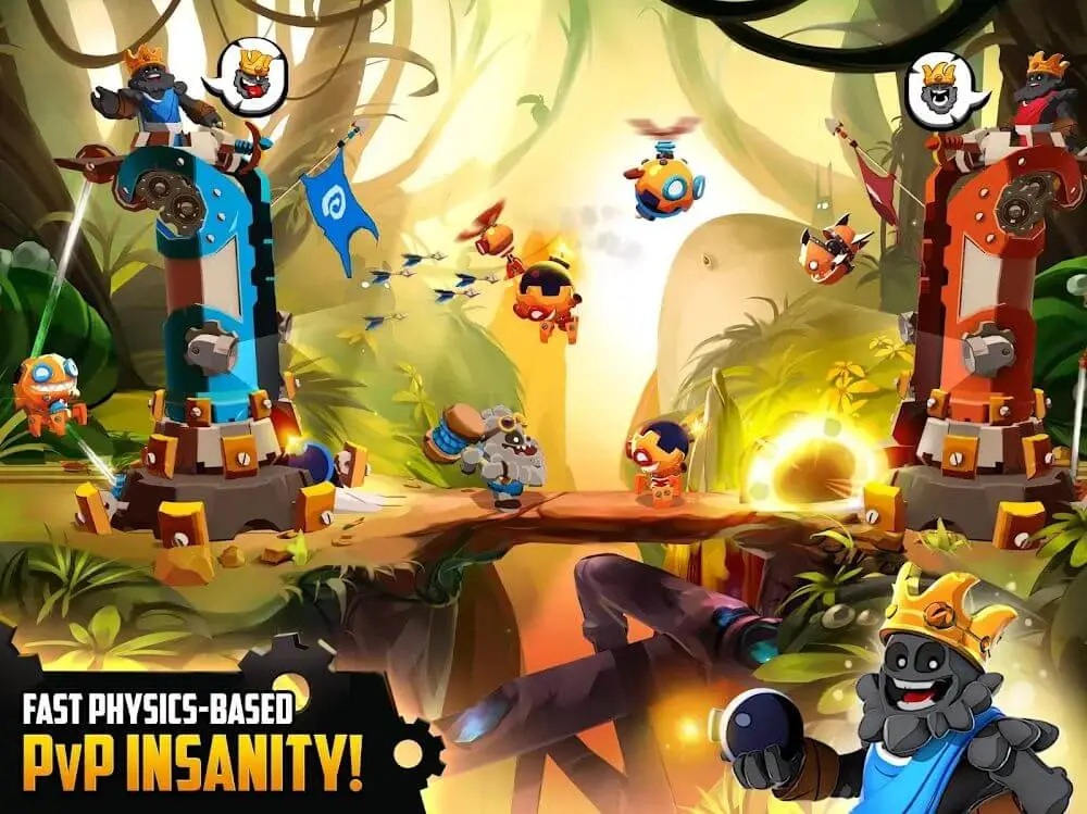 Screenshot of the Badland Brawl game