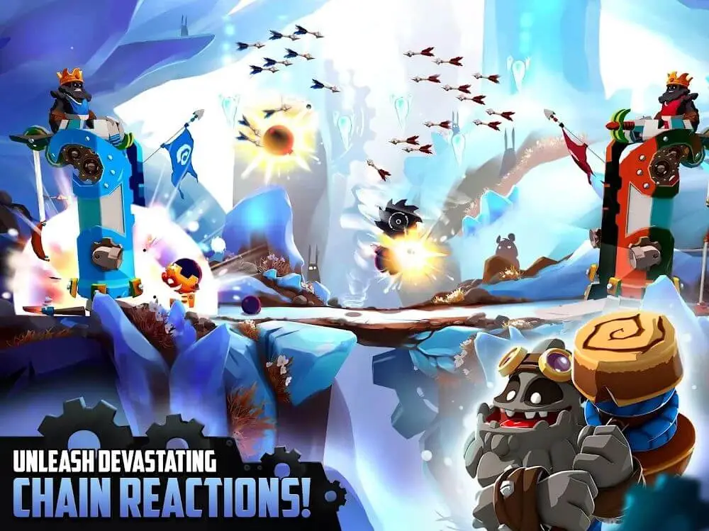 Screenshot of the Badland Brawl game