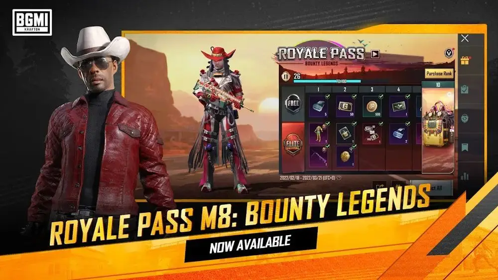 Screenshot of the Battlegrounds Mobile India game
